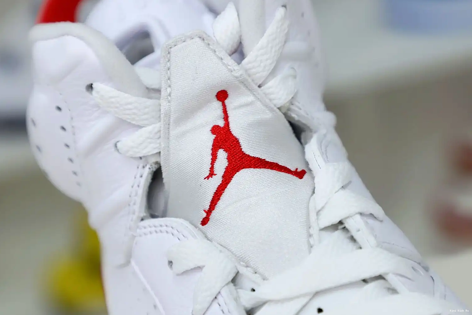 JORDAN 6 OREO AIR RED Kimikick 0718